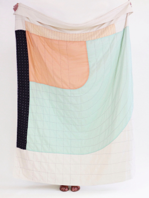 Anchal Patchwork Throw Blanket