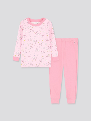 Toddler Cotton Inner Long-sleeve Pajamas