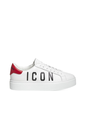 Dsquared2 Icon Print Low-top Sneakers