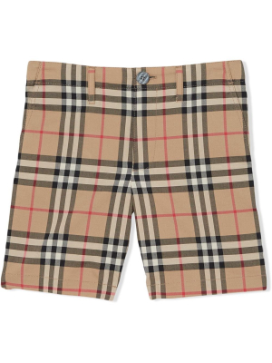 Burberry Kids Vintage Check Shorts