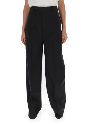 Rick Owens High Waisted Wide-leg Trousers