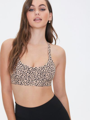 Cheetah Print Sports Bra