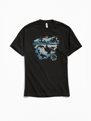 Save Our Seas Orca Whales Tee