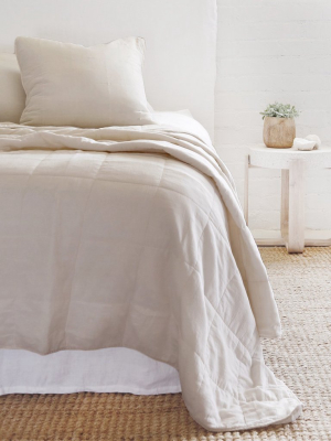 Pom Pom At Home Antwerp Coverlet - Natural