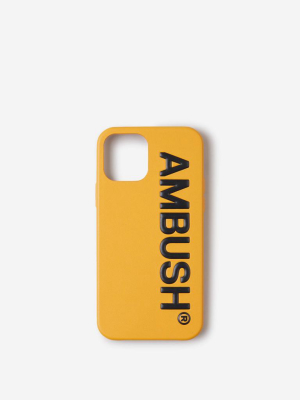 Ambush Logo Printed Iphone 12pro Cover Case