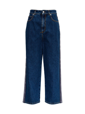 Alexander Mcqueen Mid-rise Boyfriend Jeans