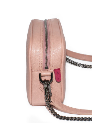 Grace Mini Crossbody [signet] - Coral Pink