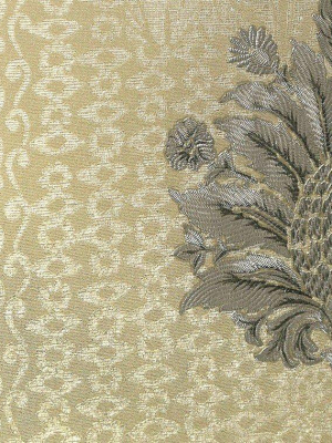 Lani Textured Floral Geometric Wallpaper In Gold And Pearl By Bd Wall