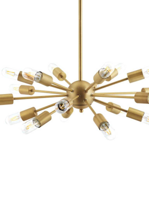 Rubicon Pendant Chandelier Gold