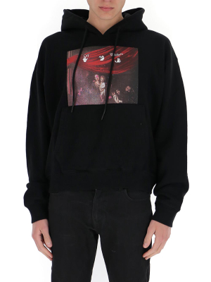 Off-white Spray Caravaggio Printed Hoodie