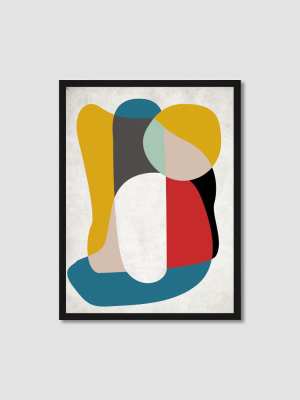 Framed Print - Mid-century Geo