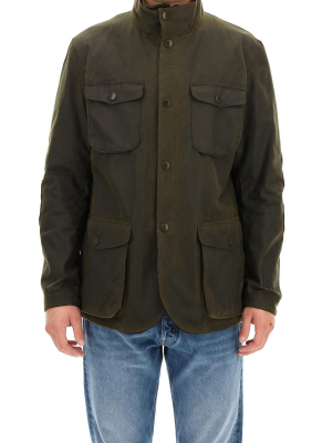 Barbour High-neck Chest Pocket Jacket