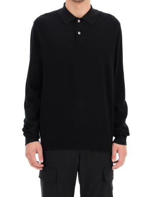 A.p.c. Kyle Long-sleeve Polo Shirt