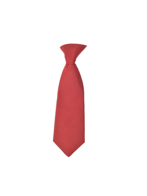 Cherwell Children's Silk Neck Tie - Pillar Box Red