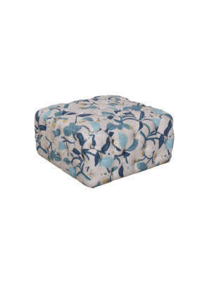 Large Square All Over Tufted Ottoman - Homepop