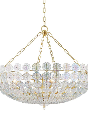 Floral Park Bowl 12x Chandelier