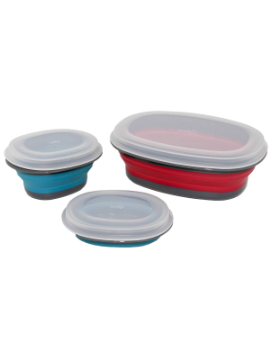 Squish 3pk Collapsible Storage Container