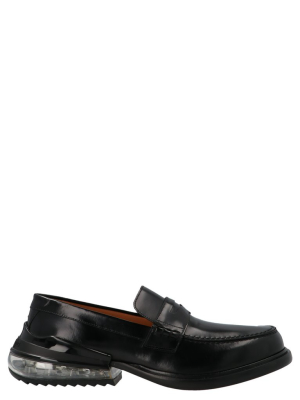 Maison Margiela Sheer-sole Number Embossed Loafers