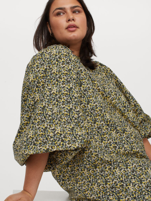 H&m+ Puff-sleeved Dress