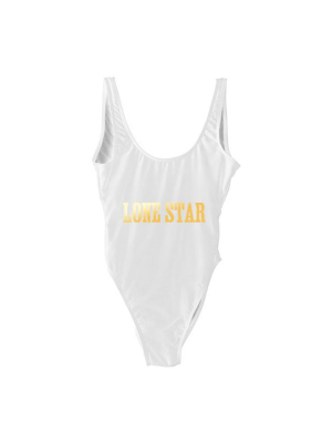 Lone Star [swimsuit W/ Gold Text]