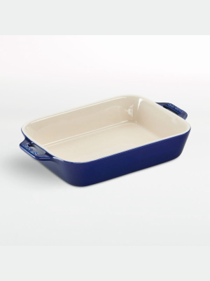 Staub ® 5.5"x4" Dark Blue Ceramic Rectangular Baking Dish