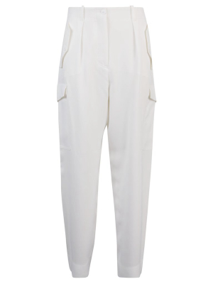 Alberta Ferretti Straight Leg High-rise Trousers