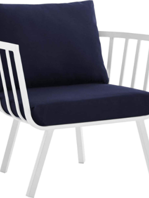 Stella Outdoor Patio Aluminum Armchair