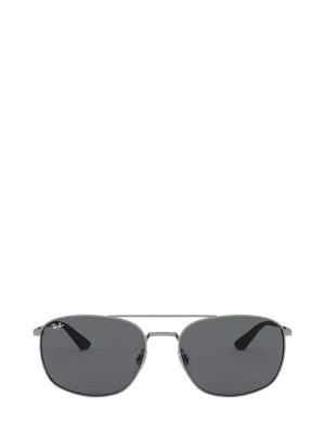 Ray-ban Rb3654 Square Aviator Sunglasses