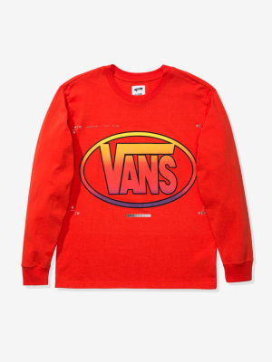 Vans X Lqqk Ls - Brightorange