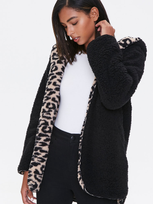 Reversible Leopard Print Jacket