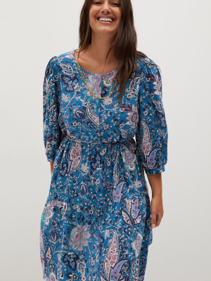 Flowy Paisley Dress