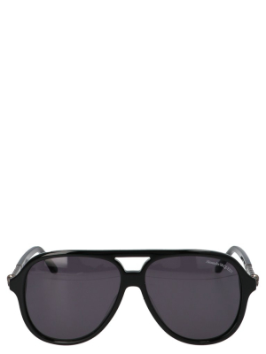 Alexander Mcqueen Eyewear Square Frame Sunglasses