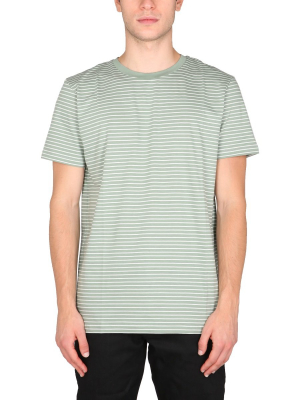 A.p.c Striped Crewneck T-shirt