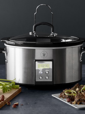 Open Kitchen By Williams Sonoma Programmable Slow Cooker, 6-qt.