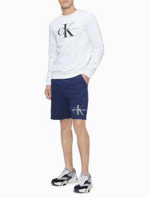 Monogram Logo Fleece Shorts