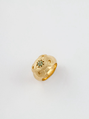 Margueritte Pinky Ring Vermeil