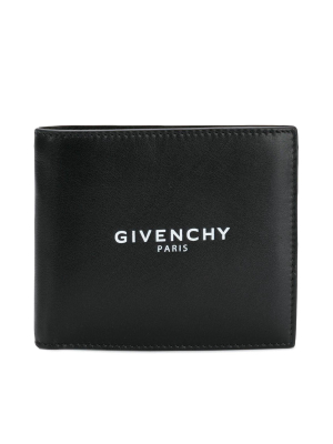 Givenchy Logo Printed Bifold Wallet