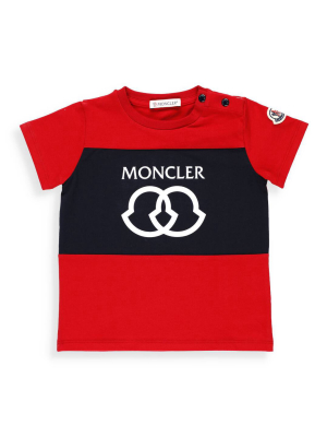 Moncler Enfant Logo Print T-shirt