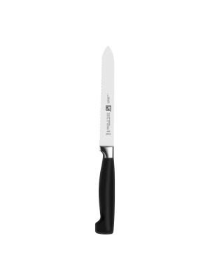 Zwilling J.a. Henckels Four Star 5-inch Serrated Utility Knife