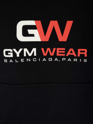 Balenciaga Gym Wear Print Hoodie