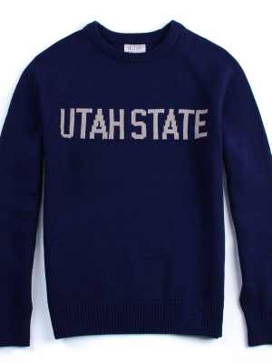 Cotton Utah State School Sweater