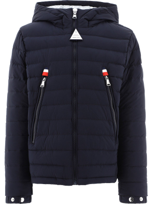 Moncler Enfant Logo Patch Padded Jacket