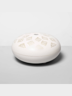 200ml Dotted Orb Oil Diffuser White/gold - Opalhouse™