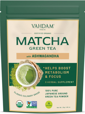 Ashwagandha Matcha Green Tea Powder, 1.06oz