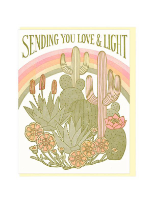 Sending You Love & Light Card