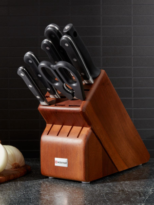 Wusthof ® Classic Deluxe 8-piece Knife Set With Walnut Block