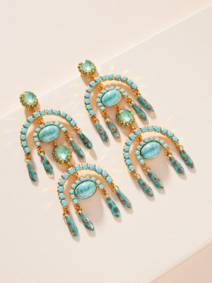 Elizabeth Cole Evan Drop Earrings