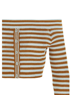 Missoni Striped Cropped Top