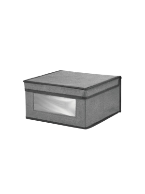 Mdesign Fabric Closet Storage Organizer Box - 6 Pack