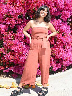 Kona Jumpsuit - Rust